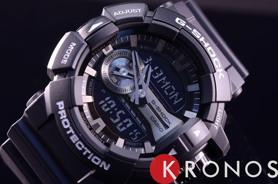 Часы Casio G-Shock GA-400GB-1A — Япония