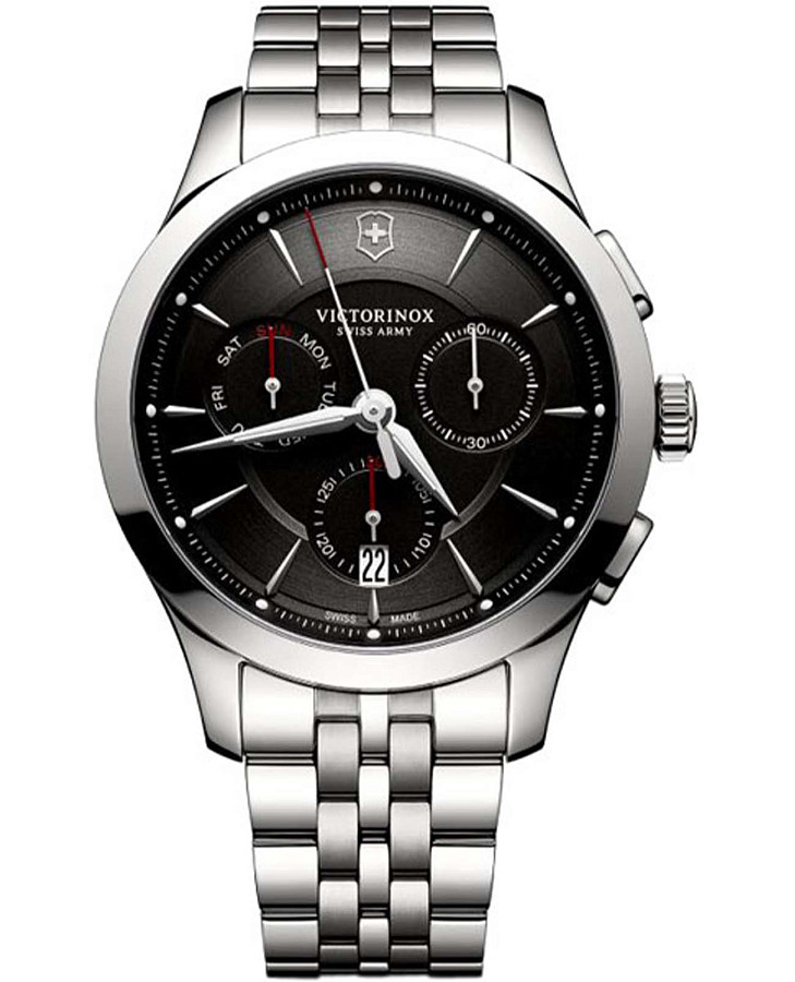 Часы Victorinox Alliance Chronograph 241745 — мужские, черный