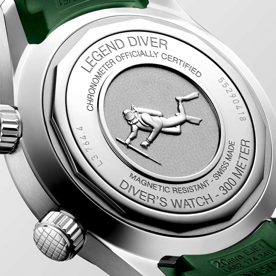 Часы Longines Legend Diver L3.764.4.06.9 — артикул L37644069