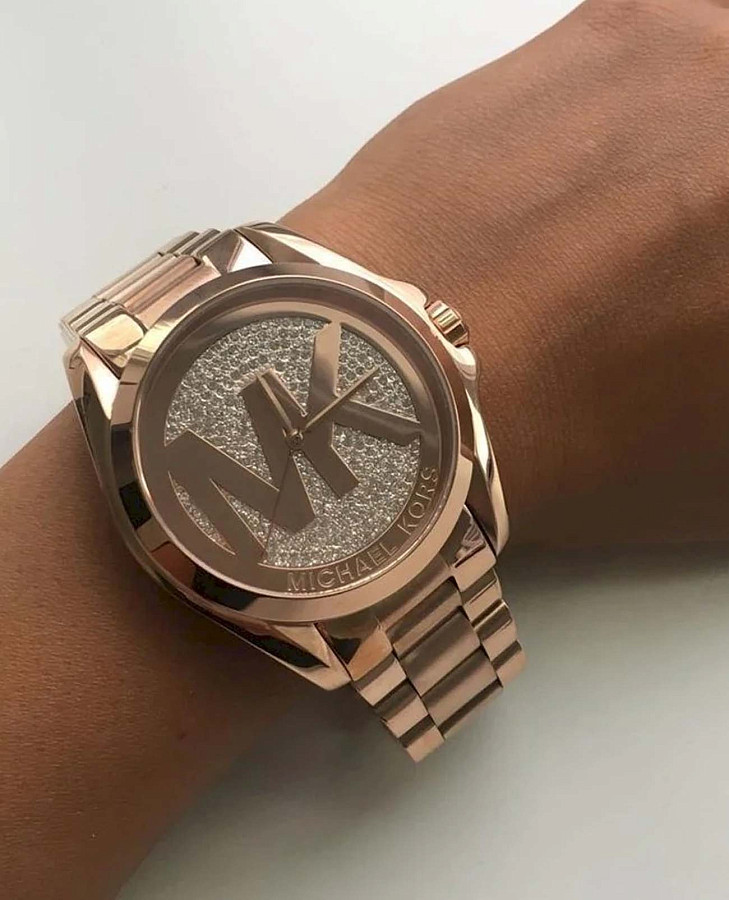 Часы Michael Kors Bradshaw MK6437 — кварцевые, металл сталь