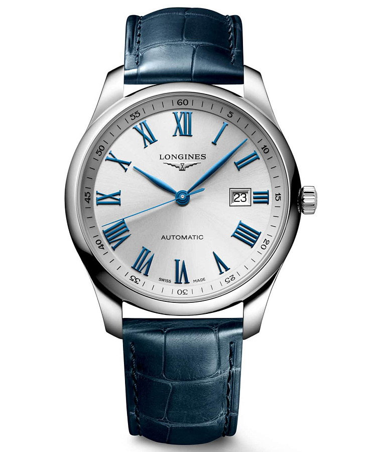 Часы Longines Master Collection L2.893.4.79.2 — мужские, серебристый