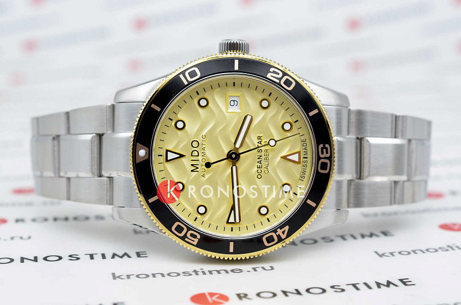 Часы Mido Ocean Star 39 M026.907.21.021.00 — механические, металл сталь