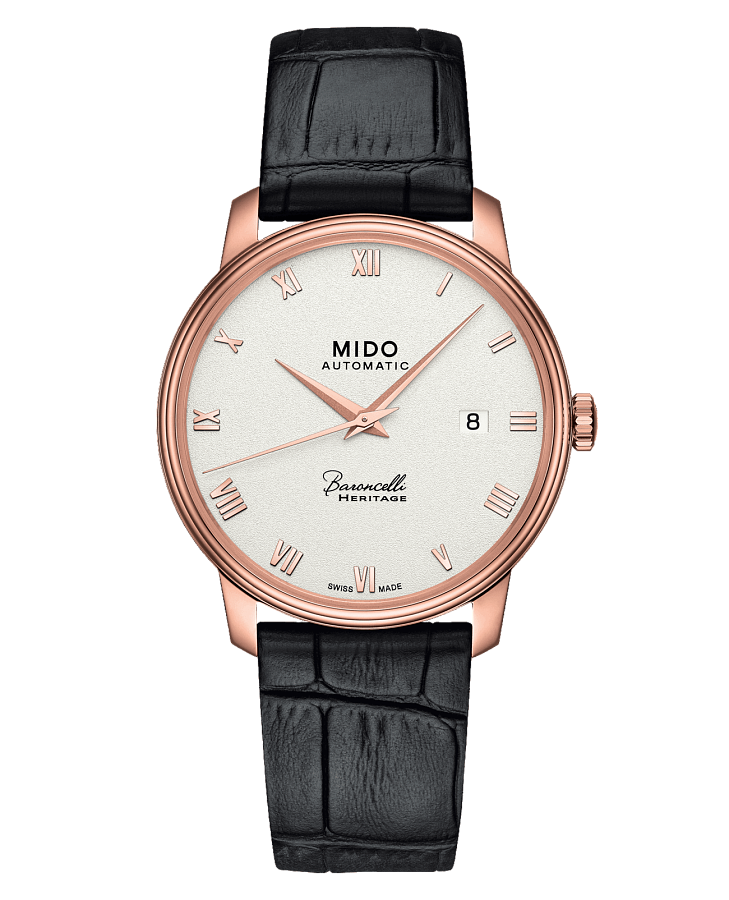 Часы Mido Baroncelli M027.407.36.013.00 — женские, белый