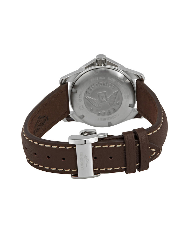 Часы Longines Conquest L3.376.4.76.5 — кварцевые, сталь металл