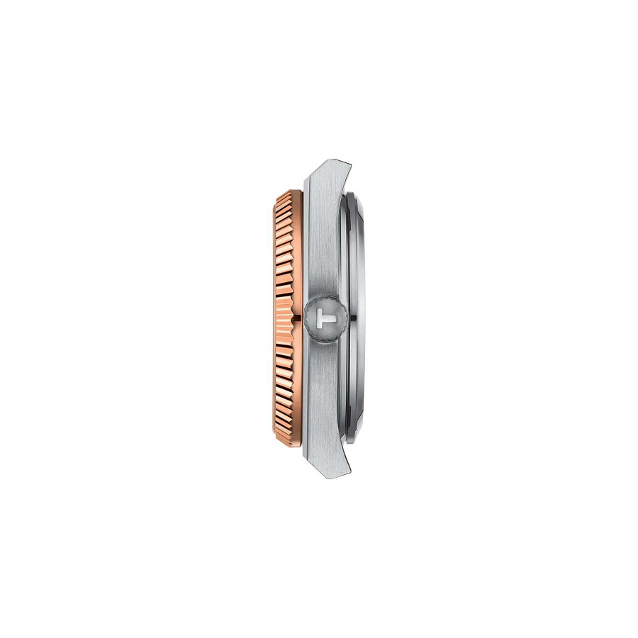 Часы Tissot PRX Gold 35mm T931.207.41.351.00 — механические, металл сталь
