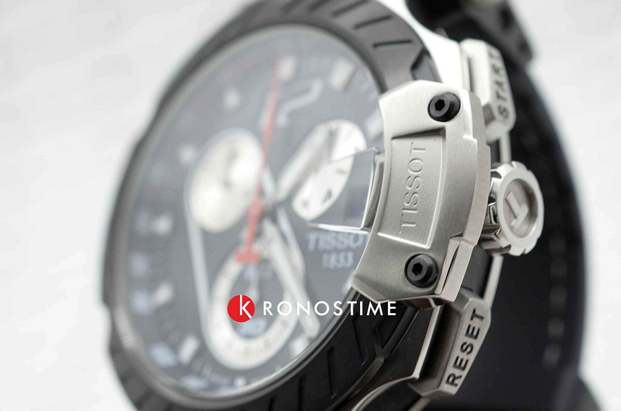 Часы Tissot T-Race Jorge Lorenzo 2019 T115.417.27.057.00 — черный, металл сталь