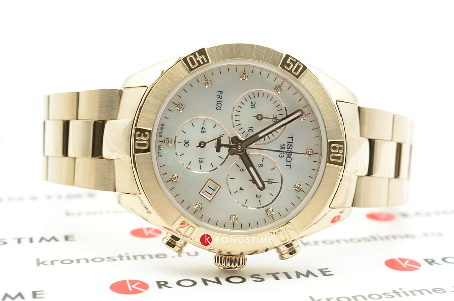 Часы Tissot PR 100 Sport Chic Cronograph T101.917.33.116.00 — артикул T1019173311600