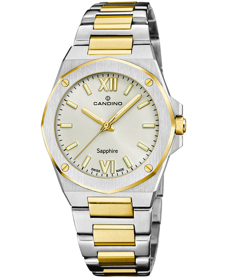 Часы Candino Elegance C4776/3 — женские, шампань