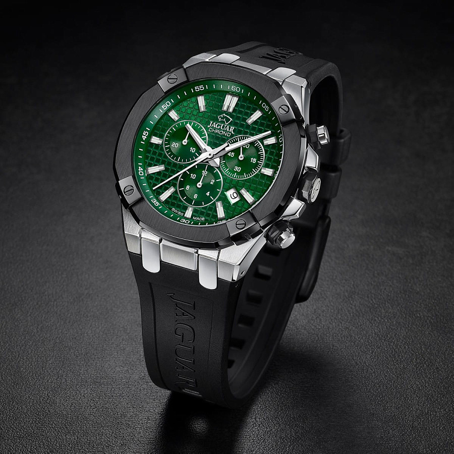 Часы Jaguar Diplomatic Quartz J1020/1 — металл сталь, Швейцария