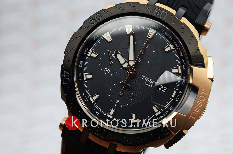 Часы Tissot T-Race Automatic Limited Edition Vladislav Tretyak T092.427.27.061.01_1 — черный, механические
