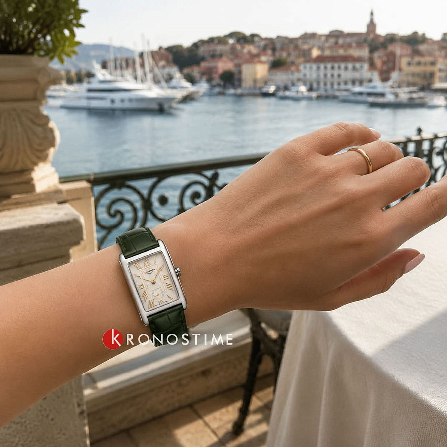 Часы Longines DolceVita L5.512.4.08.2 — женские, кожаный