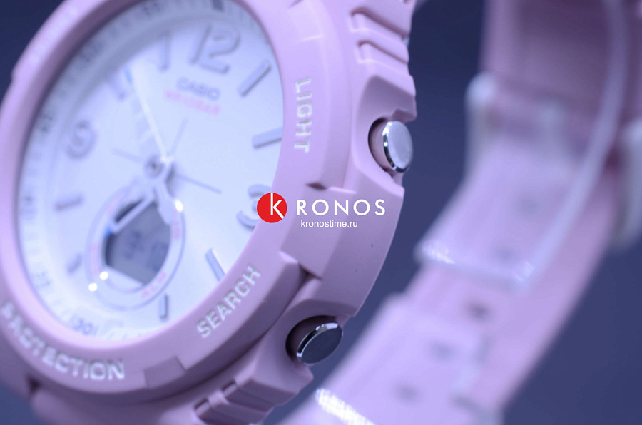 Часы Casio Baby-G BGA-260SC-4A — кварцевые, Япония, женские