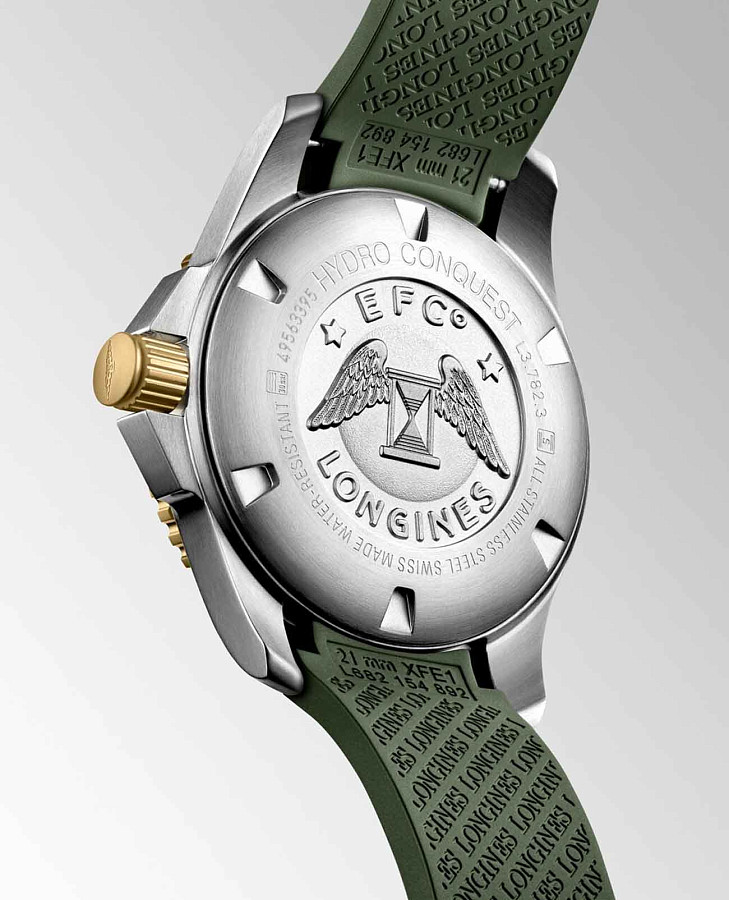 Часы Longines HydroConquest L3.782.3.06.9 — керамика сталь металл, Швейцария