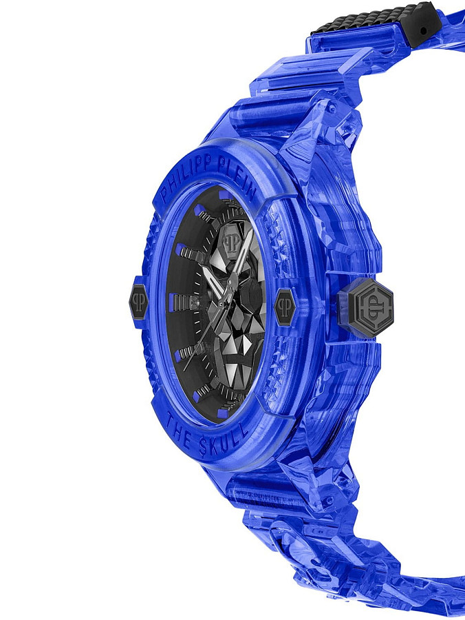 Часы Philipp Plein Skull Synthetic PWWAA0323 — кварцевые, пластик