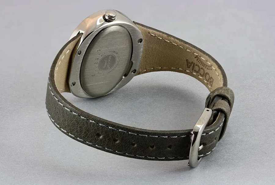 Часы Boccia Titanium 3165-15 — кварцевые, титан