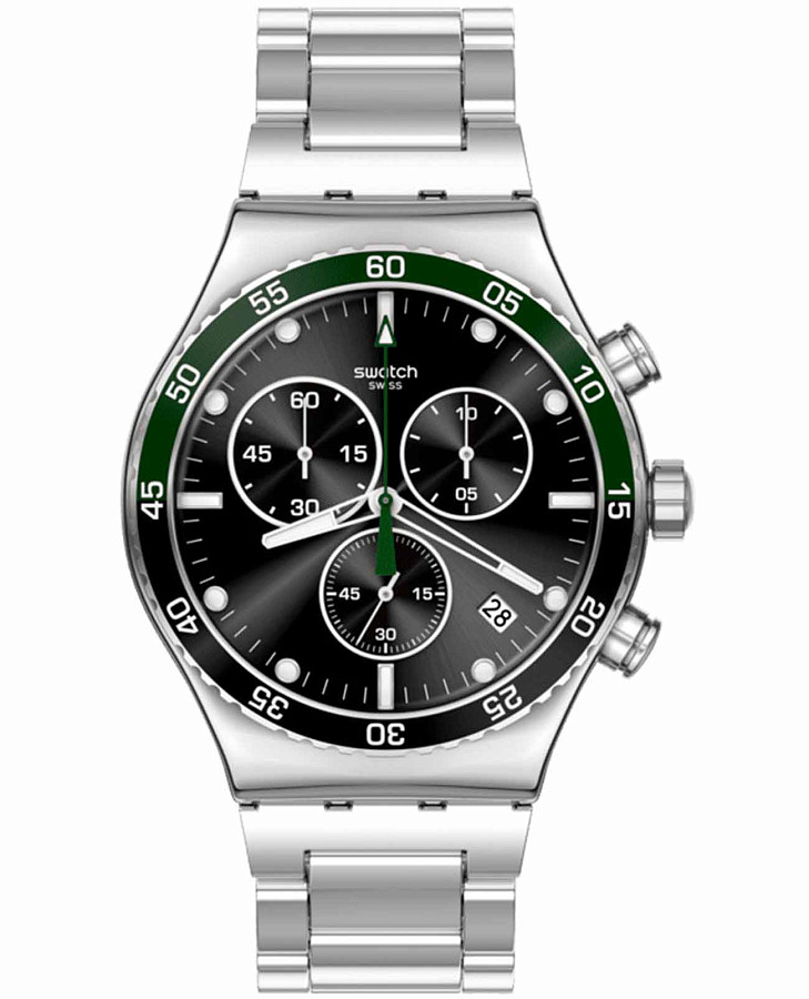 Часы Swatch I New Chrono YVS506G — женские, черный