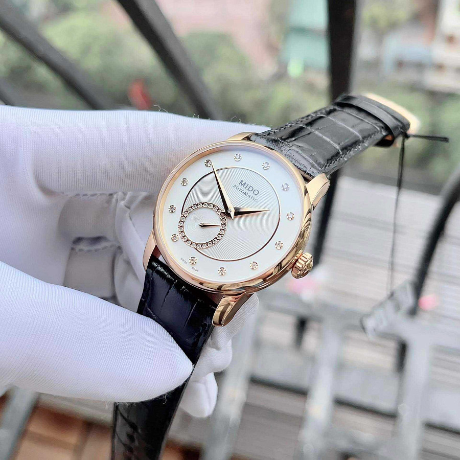 Часы Mido Baroncelli II Lady M007.228.36.036.00 — механические, Швейцария, женские