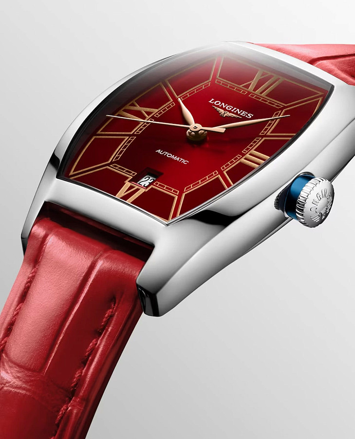 Часы Longines Evidenza L2.142.4.09.2 — кожаный, женские
