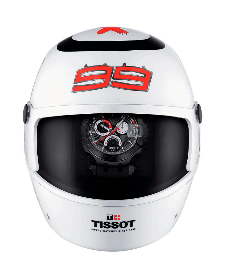 Часы Tissot T-Race Jorge Lorenzo T115.417.37.061.01 — мужские, силикон