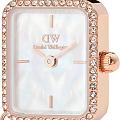 Шведские наручные часы Daniel Wellington Quadro Mini Crystal Zodiac Melrose DW00100751, фото 2