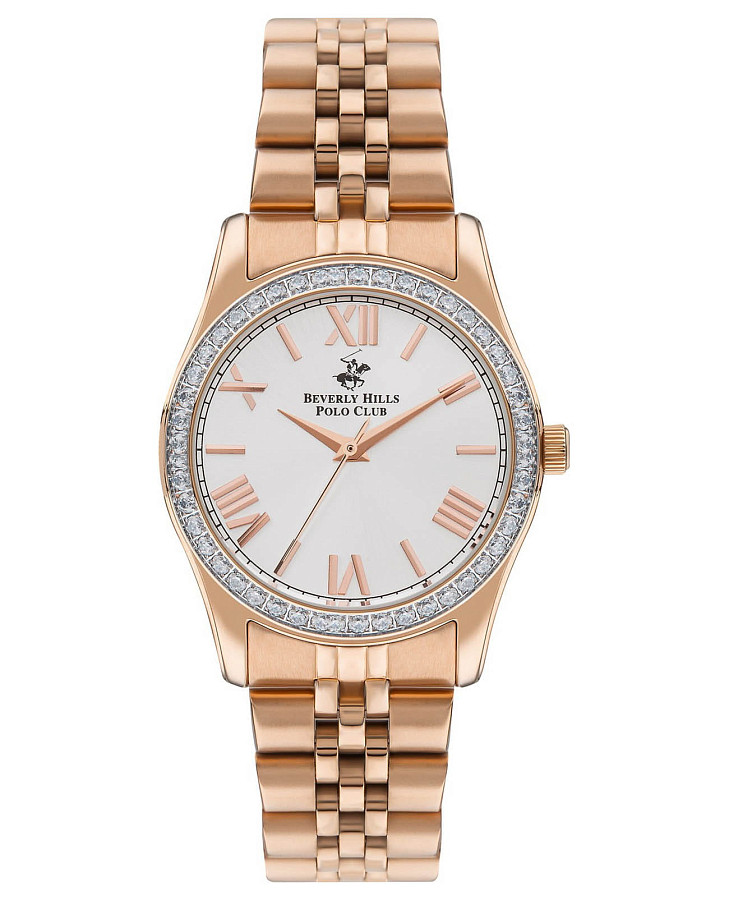 Часы Beverly Hills Polo Club BP3383C.430 — женские, серебристый