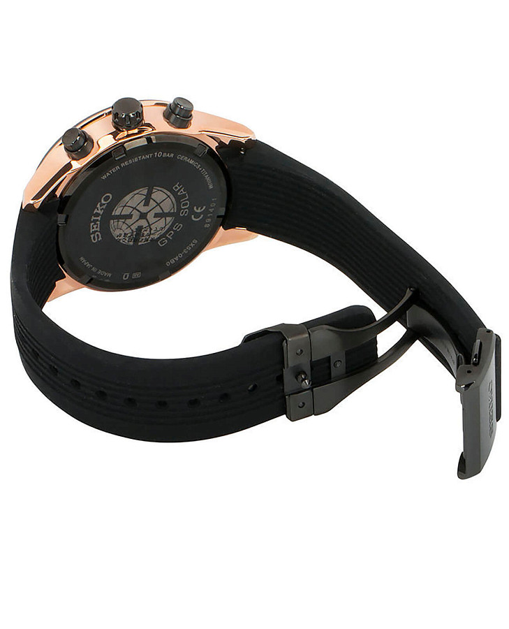 Часы Seiko Astron GPS Solar SSH006J1 — силикон, мужские
