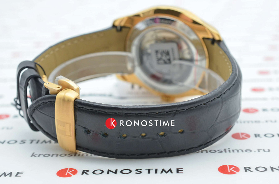 Часы Tissot Couturier Powermatic 80 T035.407.36.051.01 — черный, сталь металл