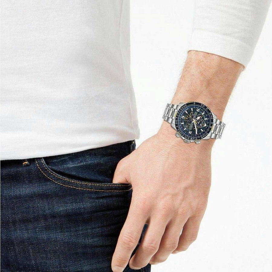 Часы Citizen Promaster JY8078-52L — кварцевые, металл сталь
