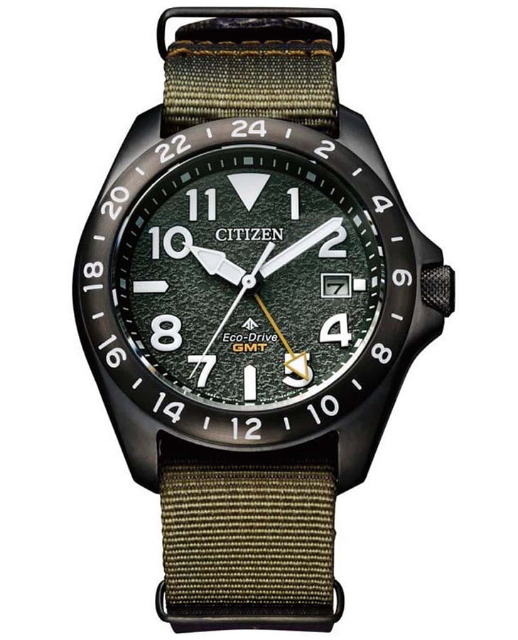Часы Citizen Promaster BJ7155-05X — мужские, зеленый