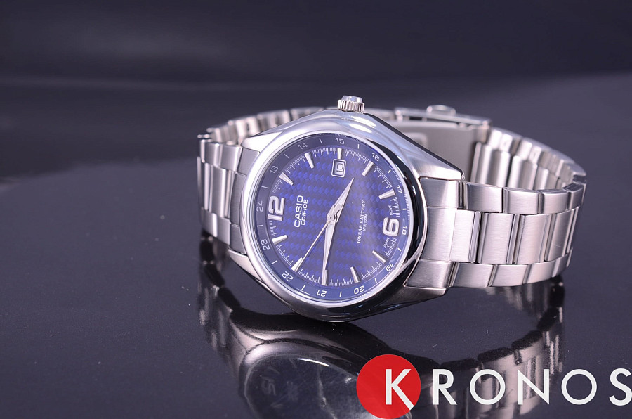 Часы Casio Edifice EF-121D-2A — кварцевые, металл сталь