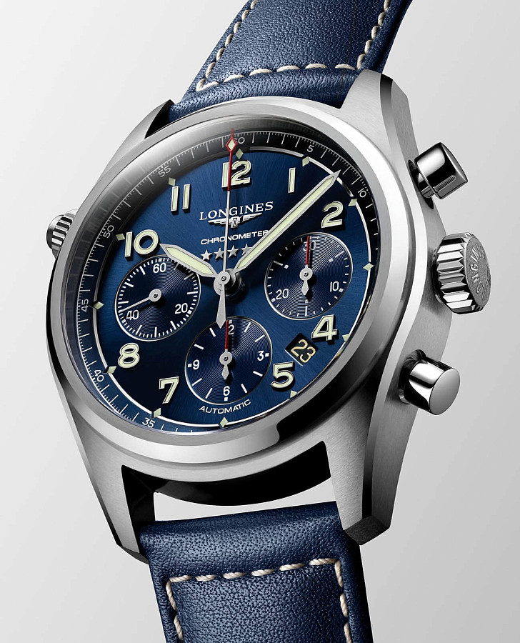 Часы Longines Spirit L3.820.4.93.0 — сталь металл, Швейцария