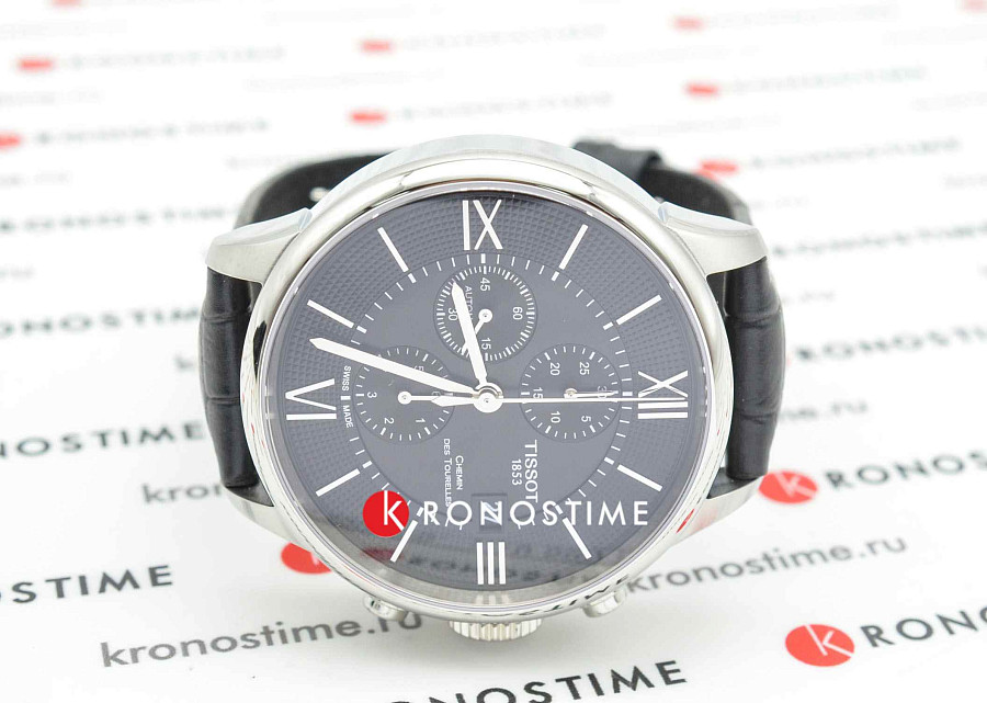 Часы Tissot Chemin des Tourelles Chronograph T099.427.16.058.00 — Швейцария, механические
