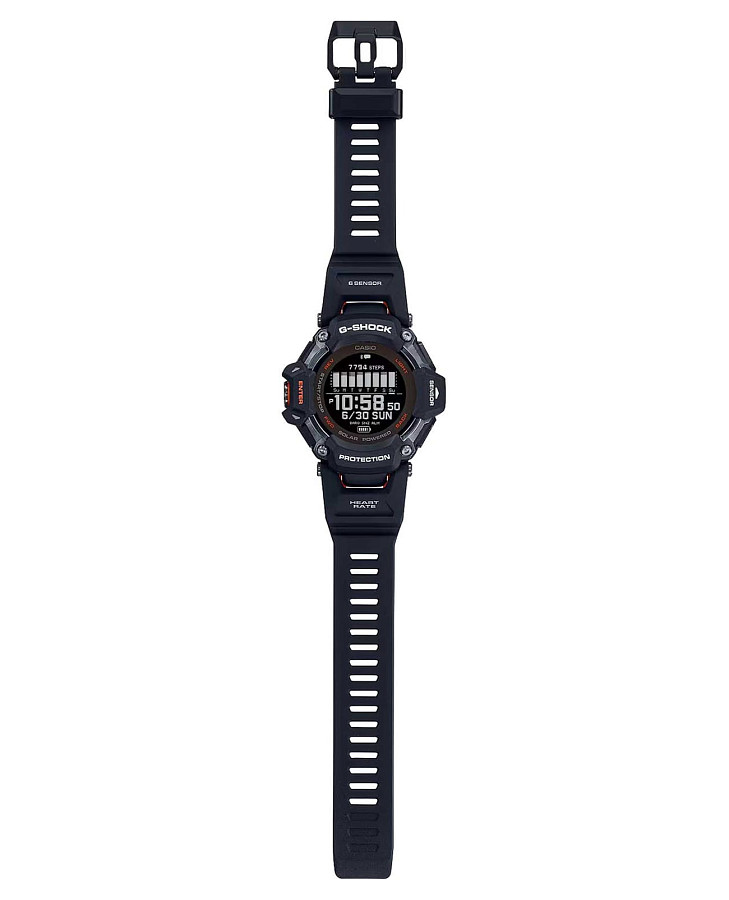 Часы Casio G-Shock GBD-H2000-1A — мужские, пластик