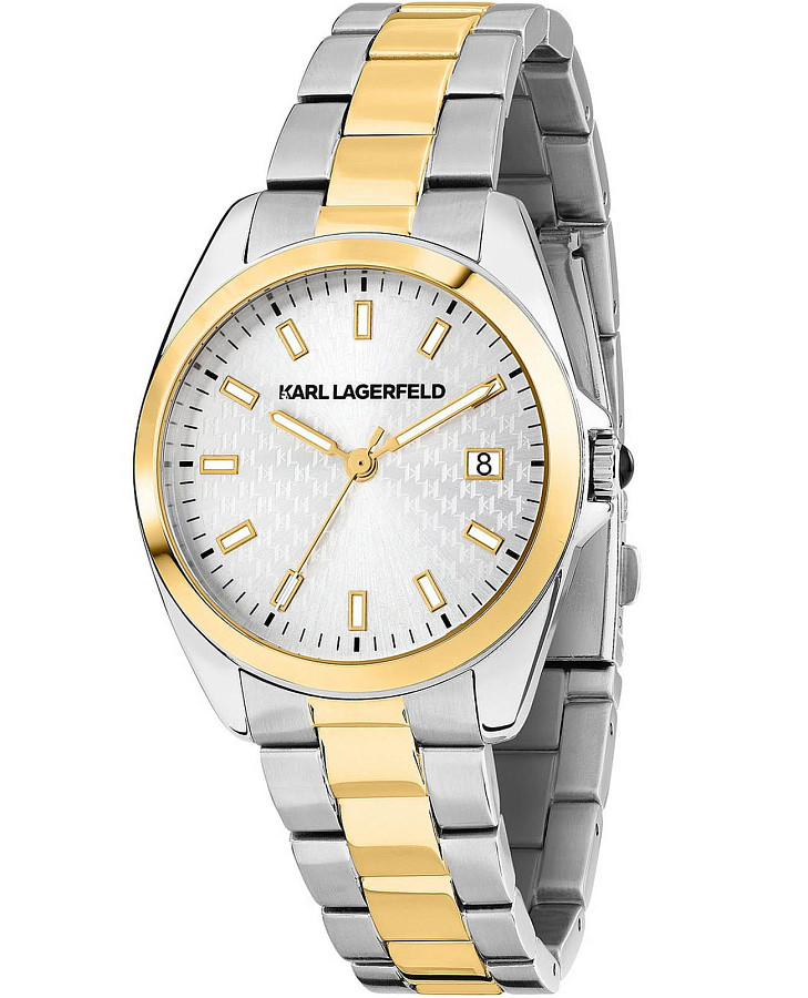 Часы Karl Lagerfeld Round Essentials R0553101507 — женские, серебристый
