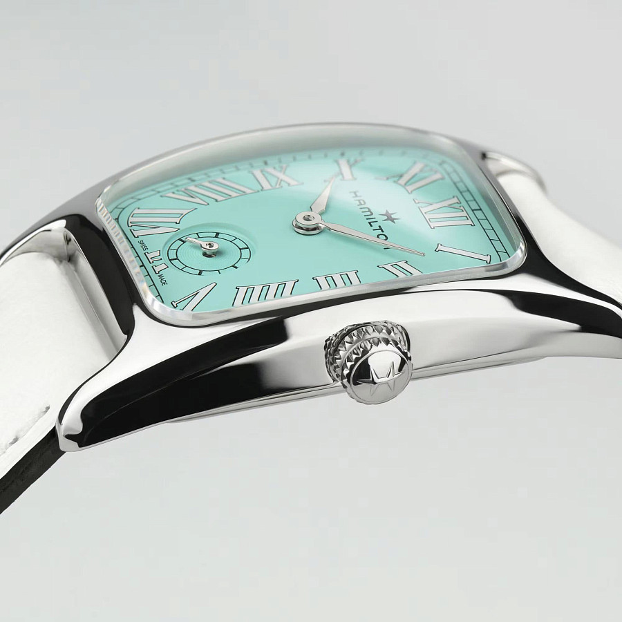 Часы Hamilton American Classic Boulton Small Second Quartz H13321861 — кожаный, женские