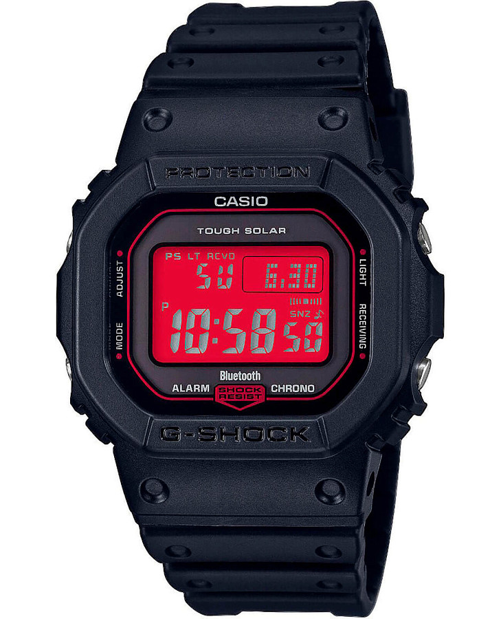 Часы Casio G-Shock GW-B5600AR-1 — мужские, красный