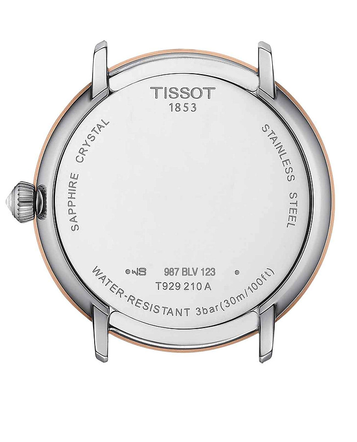Часы Tissot T-Gold Glendora T929.210.41.046.00 — золото сталь металл, Швейцария