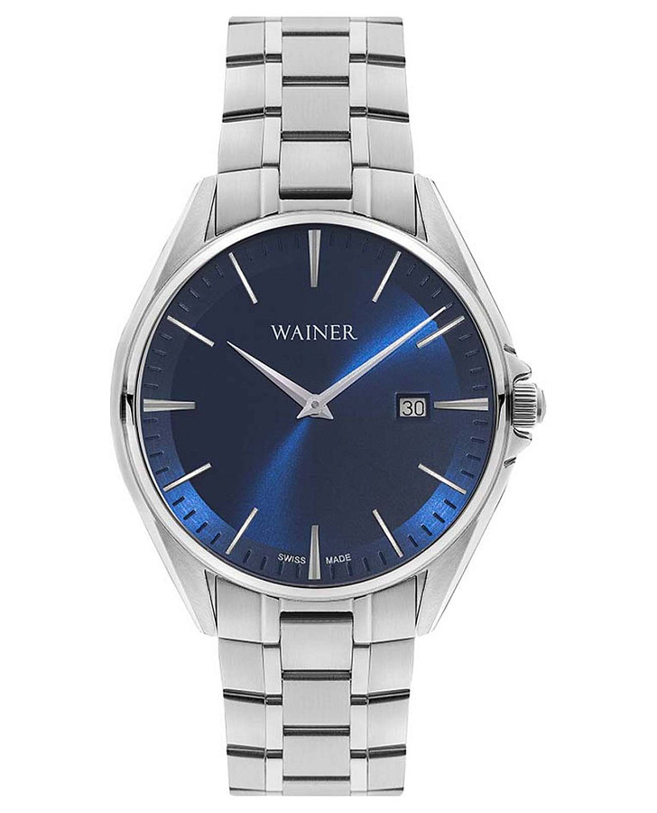 Часы Wainer Bach WA.11032-B — мужские, синий