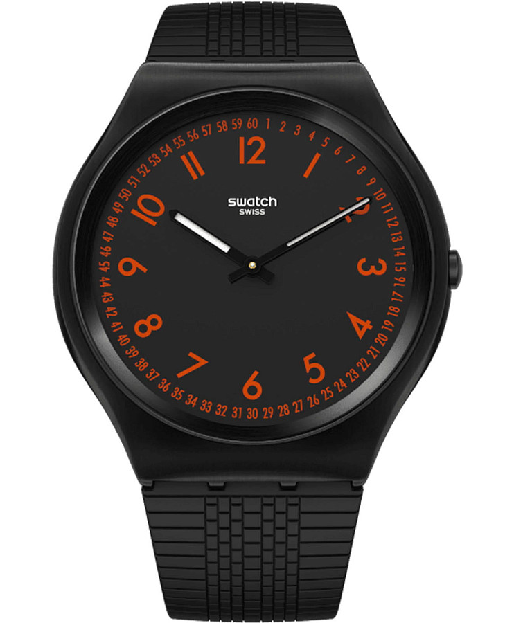 Часы Swatch Skin Irony 42 SS07B106 — женские, черный