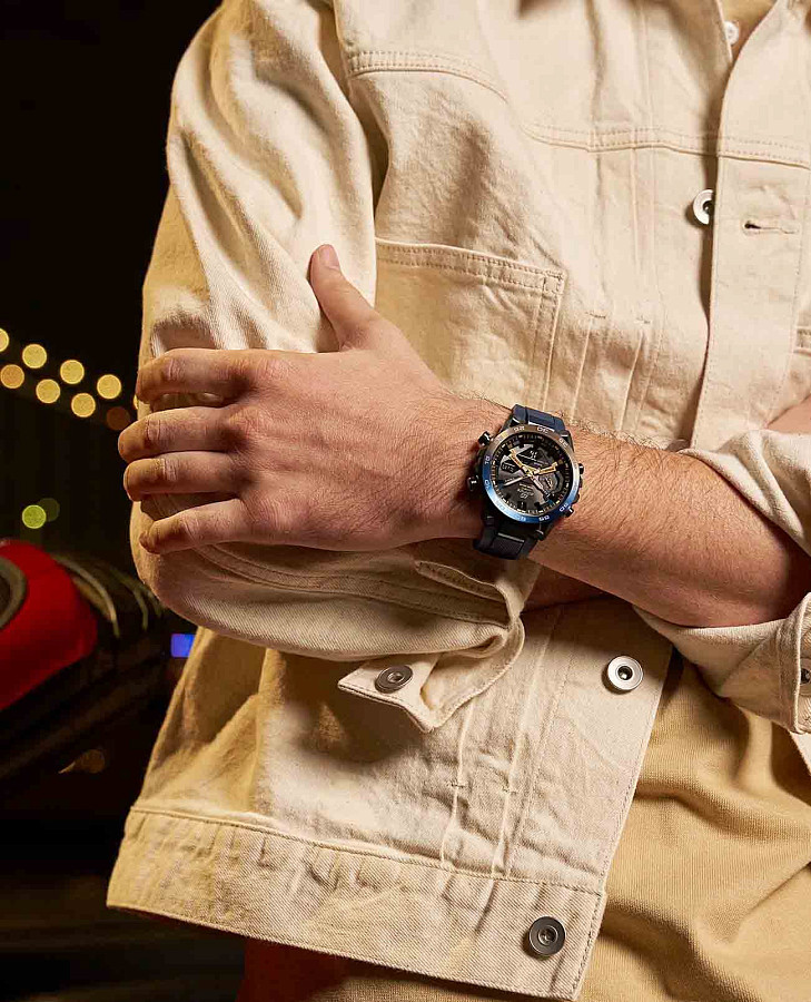 Часы Casio Edifice ECB-2000NP-1ADF (ECB-2000NP-1A) — артикул ECB-2000NP-1A