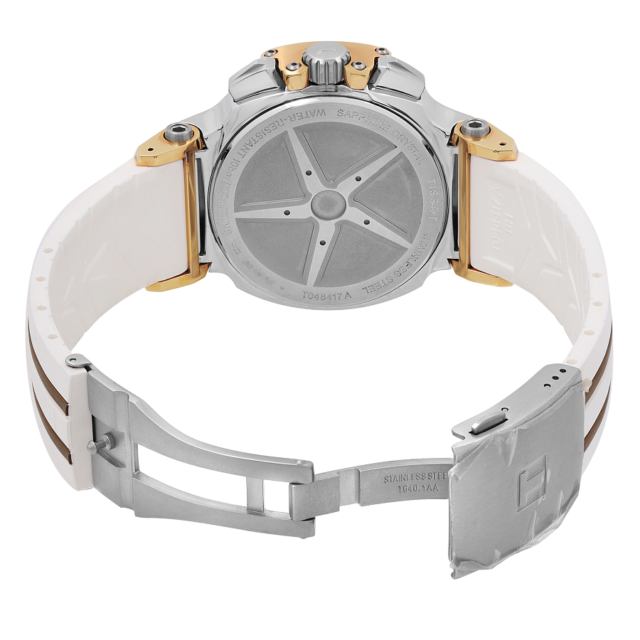 Часы Tissot T-Sport T-Race Quartz Chronograph T048.417.27.012.00 — сталь, Швейцария