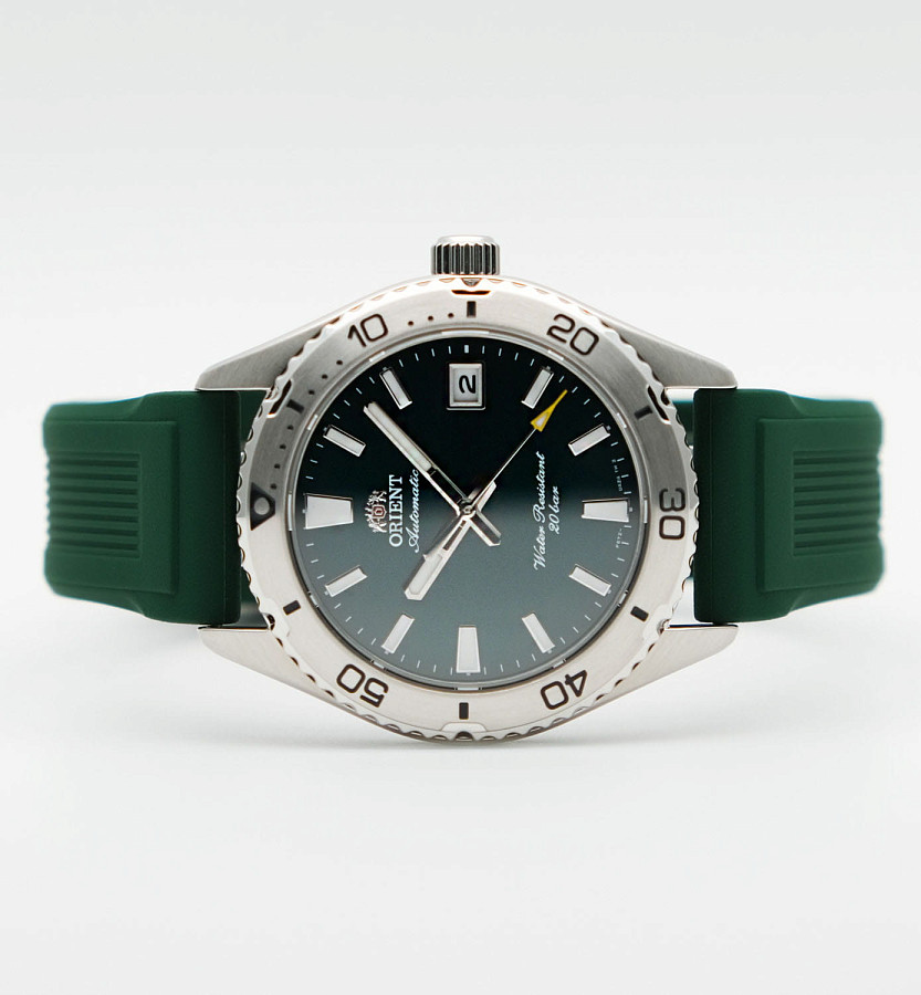 Часы Orient Mako Kamasu RA-AC0Q11E — металл сталь, силикон