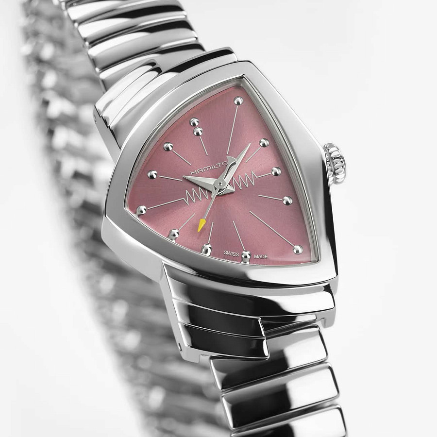 Часы Hamilton Ventura S Quartz H24211170 — кварцевые, сталь