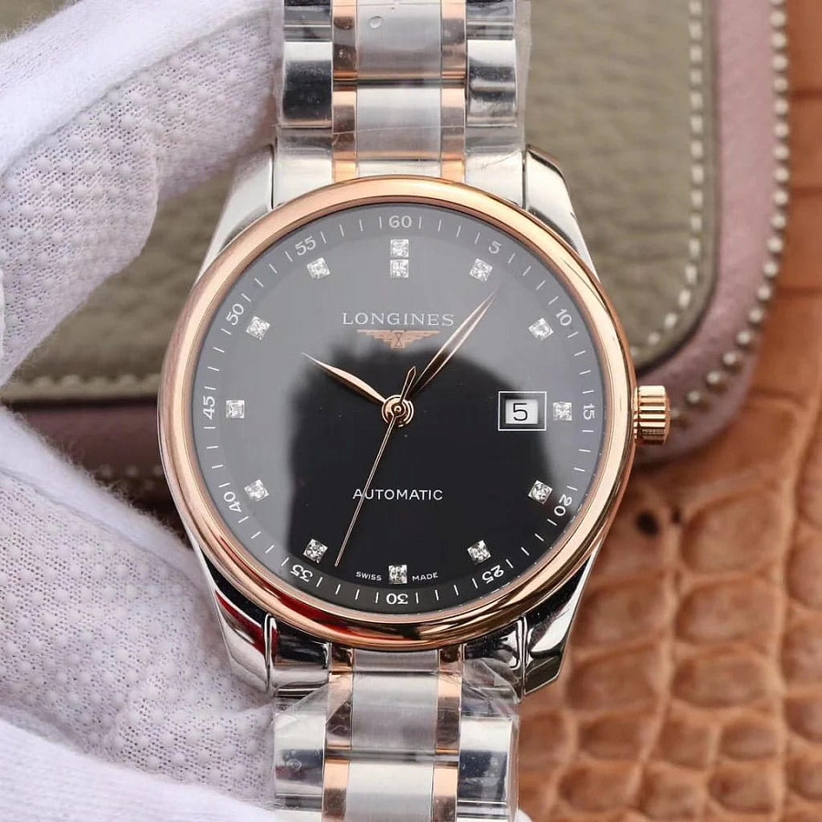 Часы Longines Master Collection L2.793.5.57.7 — мужские, сталь + золото