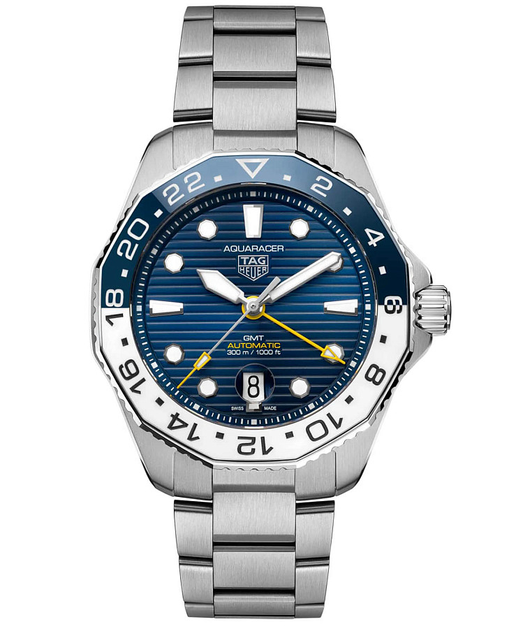 Часы TAG Heuer Aquaracer Professional 300 GMT WBP2010.BA0632 — мужские, синий