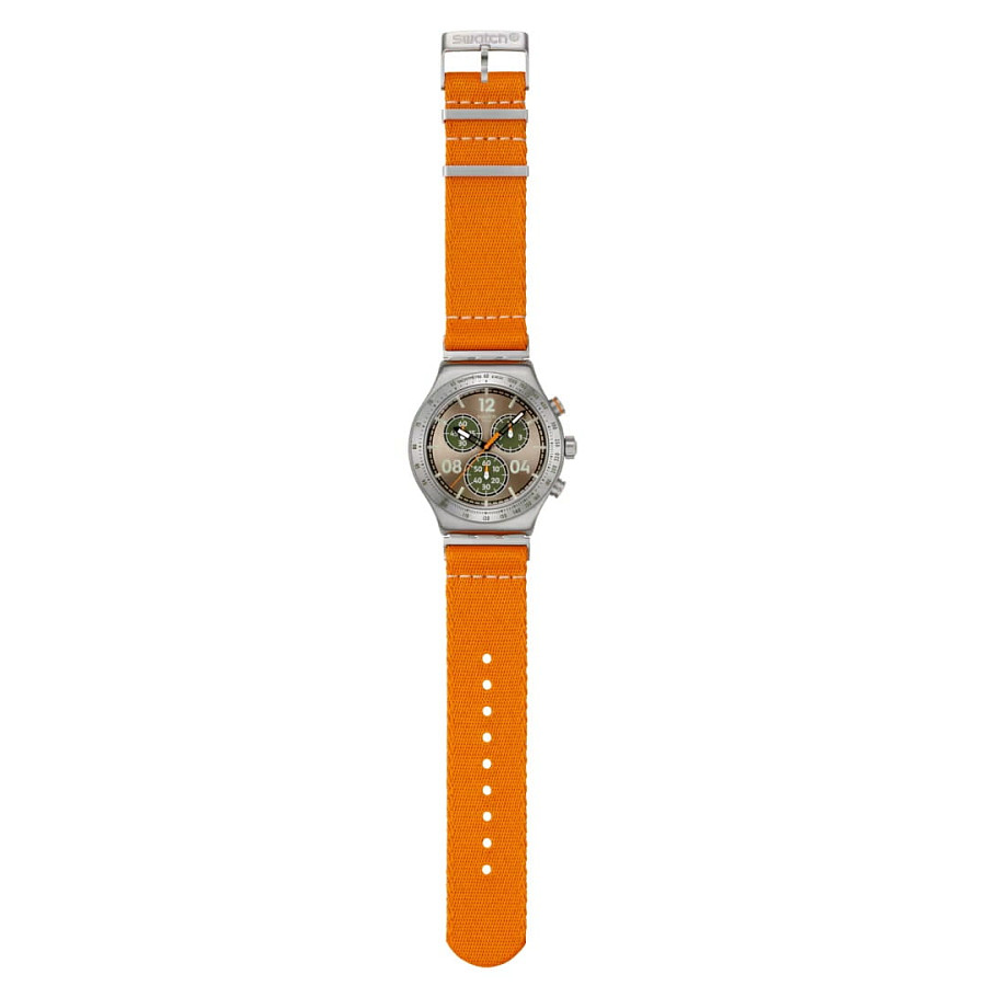 Часы Swatch Vacation Time YVS101 — тканевый, мужские