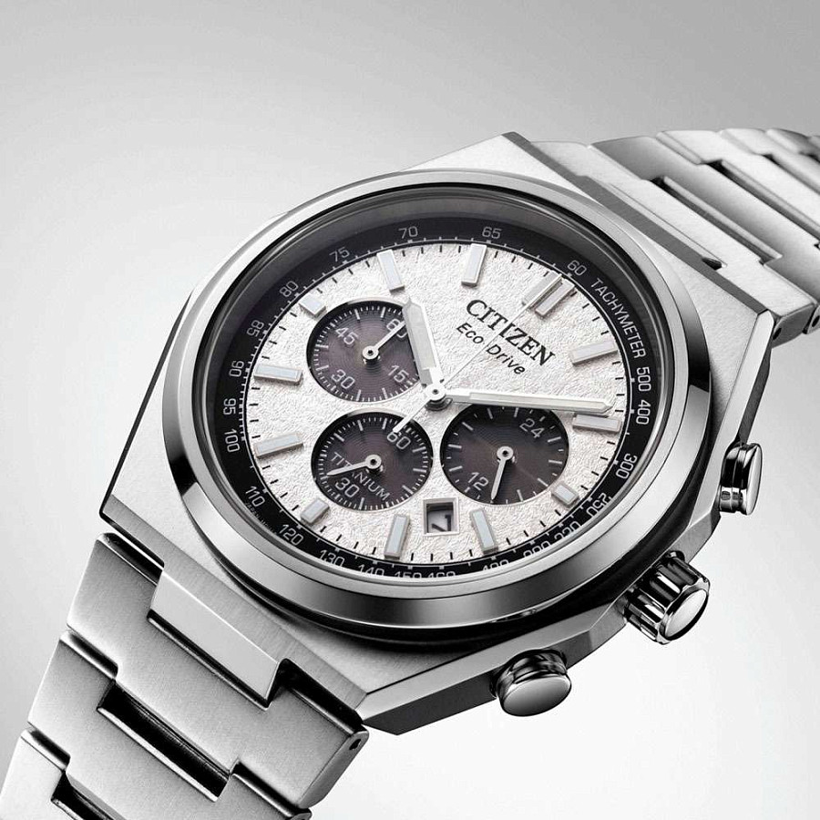 Часы Citizen Eco-Drive CA4610-85A — титановый, мужские
