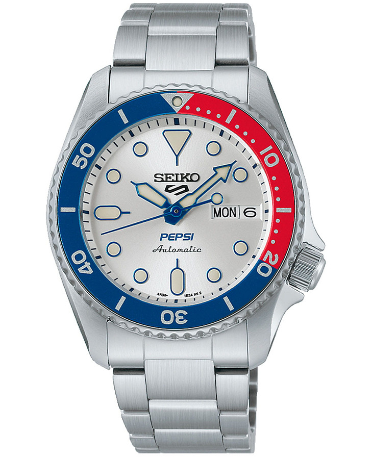 Часы Seiko 5 Sports SRPL99K1 — мужские, серебристый