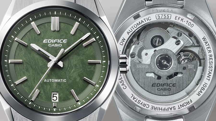 Часы Casio Edifice EFK-100D-3A — сталь металл, Япония