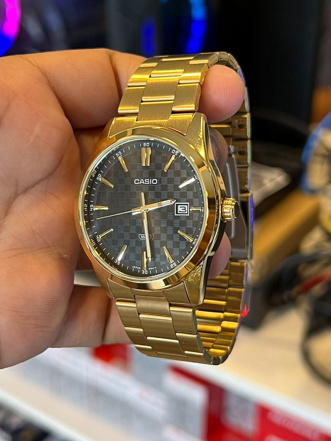 Часы Casio Collection MTP-VD03G-1AUDF (MTP-VD03G-1A) — металл сталь, Япония